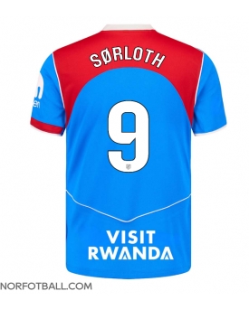 Billige Fotballdrakt Atletico Madrid Alexander Sorloth #9 Replika Tredjedrakt 2025-26 Kortermet Billige Fotballdrakt Atletico Madrid Alexander Sorloth #9 Replika Tredjedrakt 2025-26 Kortermet